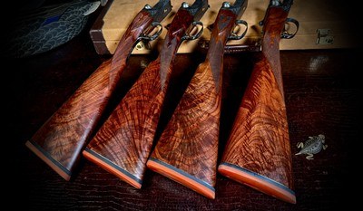 WINCHESTER MODEL 23 GOLDEN QUAIL SERIALIZED SET 410GA 28GA 20GA 12GA 