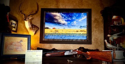 BERETTA KING RANCH 687 EELL DIAMOND PIGEON 12GA ENGRAVED BY BOTTEGA GIOVANELLI IN THE CASE IN THE BOX 28