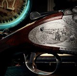 BERETTA KING RANCH 687 EELL DIAMOND PIGEON 12GA ENGRAVED BY BOTTEGA GIOVANELLI IN THE CASE IN THE BOX 28