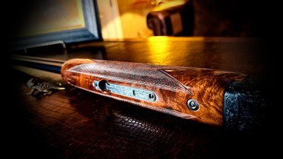 BROWNING GRADE VI 28GA Round Knob Long Tang 99% CONDITION IC/MOD FIXED - 1215 VC AS FINE AS BROWNING EVER MADE WITH ALL COLLECTIBLE FEATURES **WOOD** - Image 13 of 25