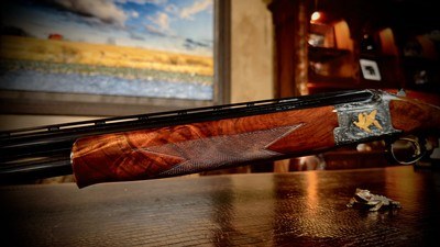 BROWNING SUPERLIGHT GRADE VI 28GA NEW IN THE BOX UNFIRED IC / M FIXED CHOKES BLACK FEATHERCROTCH WALNUT ca. 1991 - Image 7 of 14