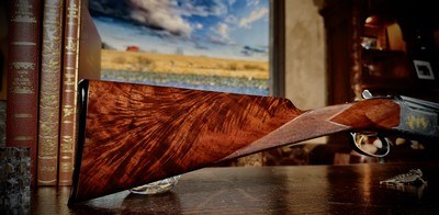BROWNING SUPERLIGHT GRADE VI 28GA NEW IN THE BOX UNFIRED IC / M FIXED CHOKES BLACK FEATHERCROTCH WALNUT ca. 1991 - Image 4 of 14