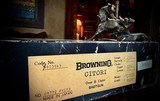 BROWING GRADE V 410GA ca. 1982 SUPERLIGHT-SPORTER-HANDMADE-ENGRAVED UNFIRED M. SHIMOMURA ENGRAVED SIGNED ROUND ACTION!! - 3 of 25