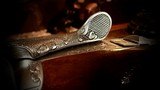 BROWING GRADE V 410GA ca. 1982 SUPERLIGHT-SPORTER-HANDMADE-ENGRAVED UNFIRED M. SHIMOMURA ENGRAVED SIGNED ROUND ACTION!! - 12 of 25