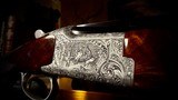 BROWING GRADE V 410GA ca. 1982 SUPERLIGHT-SPORTER-HANDMADE-ENGRAVED UNFIRED M. SHIMOMURA ENGRAVED SIGNED ROUND ACTION!! - 4 of 25