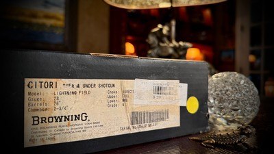 BROWNING GRADE VI 28GA LIGHTNING UNFIRED IN THE BOX WITH ALL ACCESSORIES ca.1999 - Image 9 of 15