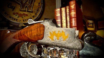 BROWNING GRADE VI 28GA LIGHTNING UNFIRED IN THE BOX WITH ALL ACCESSORIES ca.1999 - Image 1 of 15