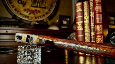 BROWNING SUPERLIGHT GRADE VI 20GA BURLED WALNUT OIL FINISH - PORTED BARRELS 99% BUILT 1990 THE COOLEST SUPERLIGHT EVER! - Image 14 of 18