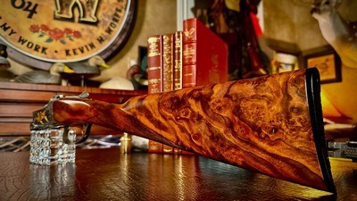 BROWNING SUPERLIGHT GRADE VI 20GA BURLED WALNUT OIL FINISH - PORTED BARRELS 99% BUILT 1990 THE COOLEST SUPERLIGHT EVER! - Image 1 of 18