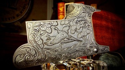 BROWNING GRADE V 28GA - 26” - 100% HAND ENGRAVED - FKLT - CA. 1978 - 99% PRISTINE - AS FINE A GRADE V AS I HAVE EVER SEEN 