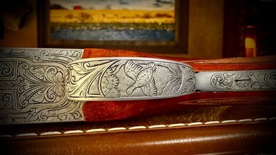 BROWNING GRADE V 28GA - 26” - 100% HAND ENGRAVED - FKLT - CA. 1978 - 99% PRISTINE - AS FINE A GRADE V AS I HAVE EVER SEEN  - Image 7 of 25