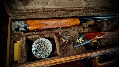 BROWNING SUPERLIGHT GRADE VI 28GA 99% IN MAKER'S CASE - FIXED CHOKES IC / M - ca. 1988 - EARLY SHOTGUN TIGHT LIKE NEW - Image 1 of 15