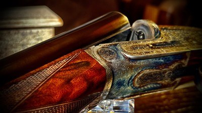 JAMES WOODWARD & SONS PURDEY BUILT 16GA 28” IC/M SINGLE TRIGGER 99% COLOR CASE GORGEOUS FINE BESPOKE SHOTGUN PROVENANCE ON HAND - Image 19 of 24