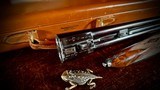 JAMES WOODWARD & SONS PURDEY BUILT 16GA 28” IC/M SINGLE TRIGGER 99% COLOR CASE GORGEOUS FINE BESPOKE SHOTGUN PROVENANCE ON HAND - Image 18 of 24