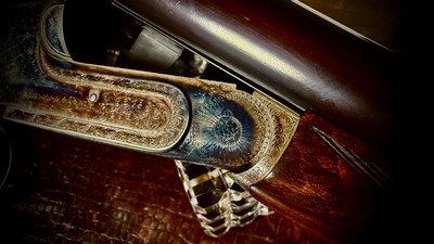 JAMES WOODWARD & SONS PURDEY BUILT 16GA 28” IC/M SINGLE TRIGGER 99% COLOR CASE GORGEOUS FINE BESPOKE SHOTGUN PROVENANCE ON HAND - Image 12 of 24