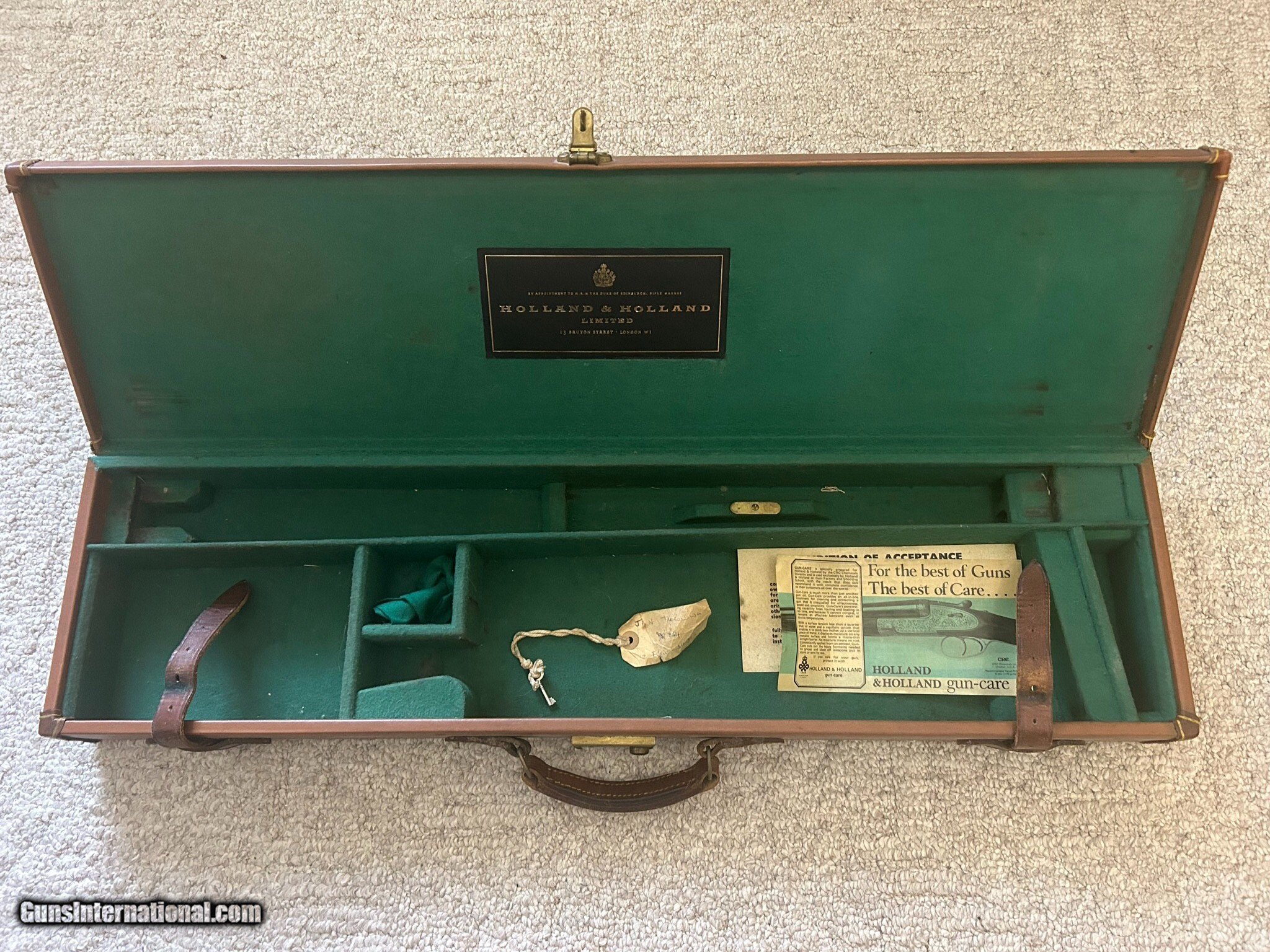 Holland & Holland trunk case