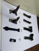 Marlin rifle, Tang, Reciever, and dovetail sights - 2 of 3