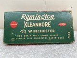 Remington 33 Winchester
33 W.C.F. ammo - 1 of 8