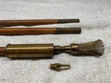 J.C.Petmecky 10 Ga. shotgun cleaning tool W/ wood 3 piece cleaning rod. - 3 of 6