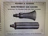 J.C.Petmecky 10 Ga. shotgun cleaning tool W/ wood 3 piece cleaning rod. - 1 of 6