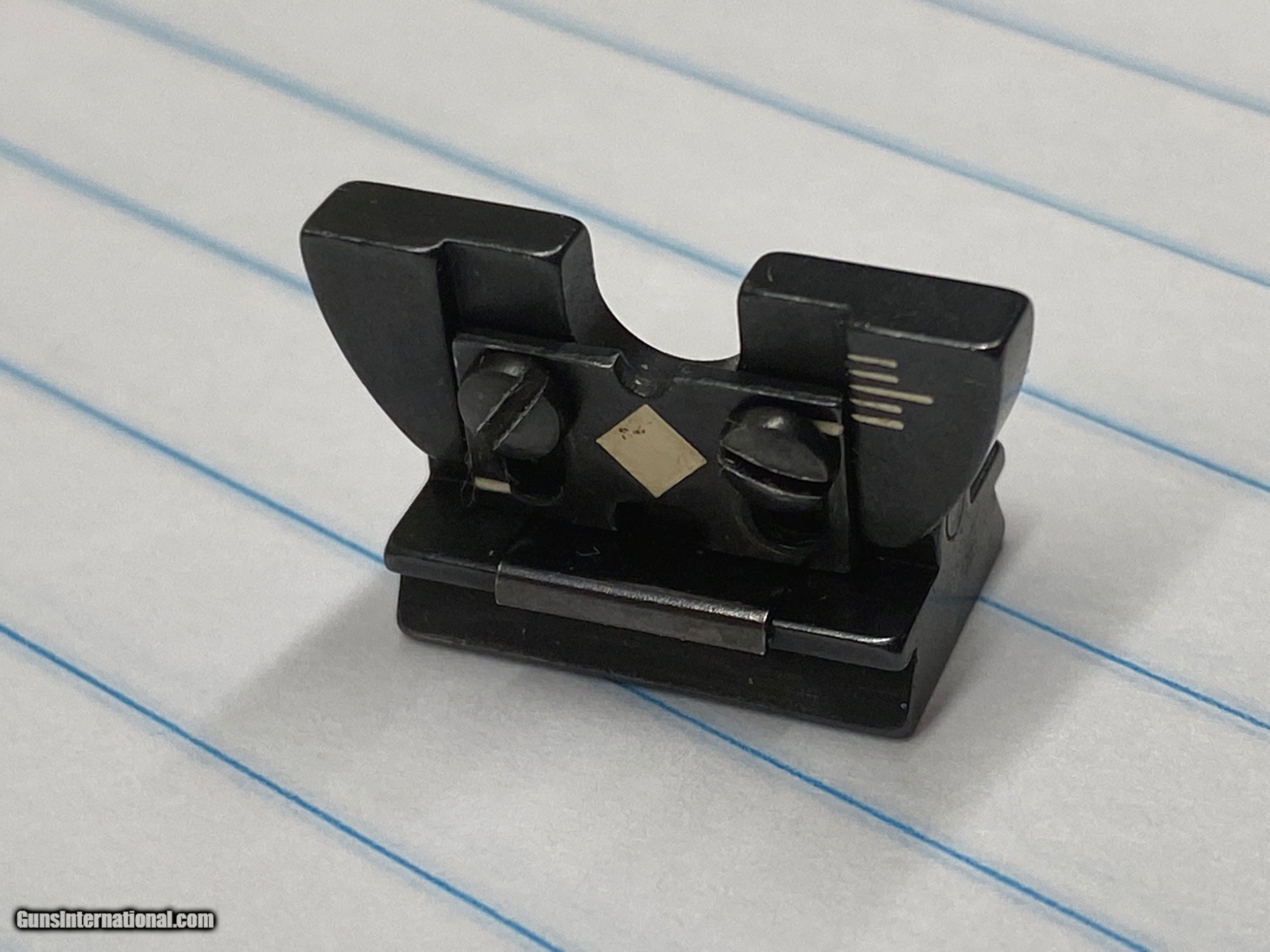 Vintage Lyman adjustable folding rear sight