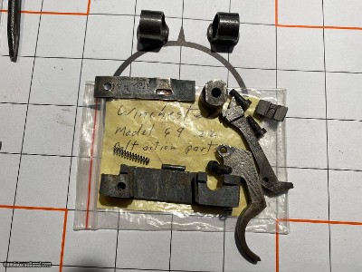 Winchester 22 rifle parts
