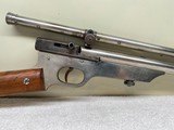 Quackenbush .22 single shot rifle W/ Malcolm scope - 2 of 15