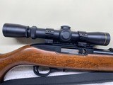 Ruger 10-22
semi automatic W/Leupold
2X7 scope