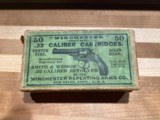 Winchester .32 Caliber Vintage box &
Cartridges