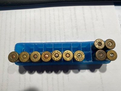 38 WCF (38-40)
and 44 WCF (44-40) collectable ammo