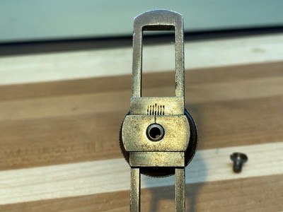 Stevens "Ideal" #102 Midrange Vernier #102 tang sight - Image 6 of 7