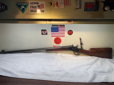 Remington #1 rolling block in 32-40 Ballard or WCF.. - Image 4 of 15