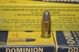 Dominion 455 Colt 265 gr Lead 3 boxes 150 rounds Vintage NOS - 3 of 4