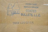 GLC 9mm 129 grain RN Hard Cast Coated Bullets
1000 pcs - 1 of 3