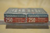250 Savage Remington Kleenbore 87 gr SP2 boxes - 1 of 5