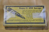 Vintage Western Super X 250 Savage Full Box - 2 of 4