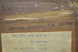 NOS Military Cleaning Brushes in Cosmoline Box 50 Cal Unopened - 3 of 3