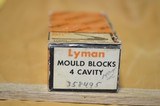 Lyman 4 Gang Bullet Mold # 358495 for 38 Caliber - 1 of 4