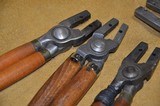 Lyman/Ideal Bullet Mold Handles 3 each plus RCBS handle plus xtra wood for handle - 1 of 4