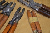 Lyman/Ideal Bullet Mold Handles 3 each plus RCBS handle plus xtra wood for handle - 3 of 4