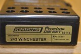 Redding 243 Winchester Premium 2 Die Set - 1 of 5