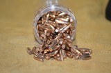 30 Caliber 135 grain Hollow Point Boat Tail Bullets 275 pieces - 1 of 2