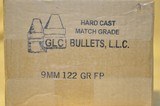9mm 122 Grain Flat Point Hard Cast Match Bullets Qty 500 - 1 of 4