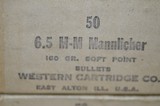 6.5 Mannlicher 120 Grain Lubaloy Bullets by Western Cartridge Co NOS - 2 of 4