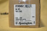 38 Special 148 grain LDWC .358 dia by Remington Qty 2000 - 1 of 3