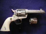 Colt SAA, Master Engraved, Geo. S. Patton, Dual-Cylinder Revolver
- 1 of 12