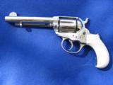 Colt's m1877 (Lightning) .38 DA Revolver, Ivory - 2 of 10