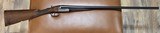 Charles Lancaster 20ga, 1902 boxlock w/ejectors & double triggers