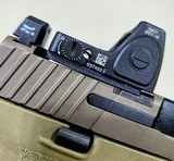 FN 509T, 9MM PISTOL, Treaded Barrel, FDE finish, with Trijicon RMR & Covert case - 9 of 13