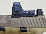 FN 509T, 9MM PISTOL, Treaded Barrel, FDE finish, with Trijicon RMR & Covert case - 8 of 13